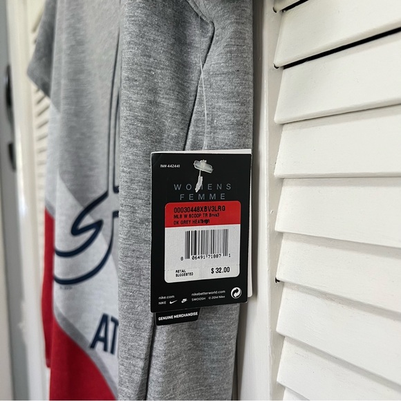 Atlanta Braves Nike T Shirt Size Large New With Tags - Picture 4 of 6